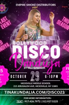 Disco Dandiya 2023 Poster